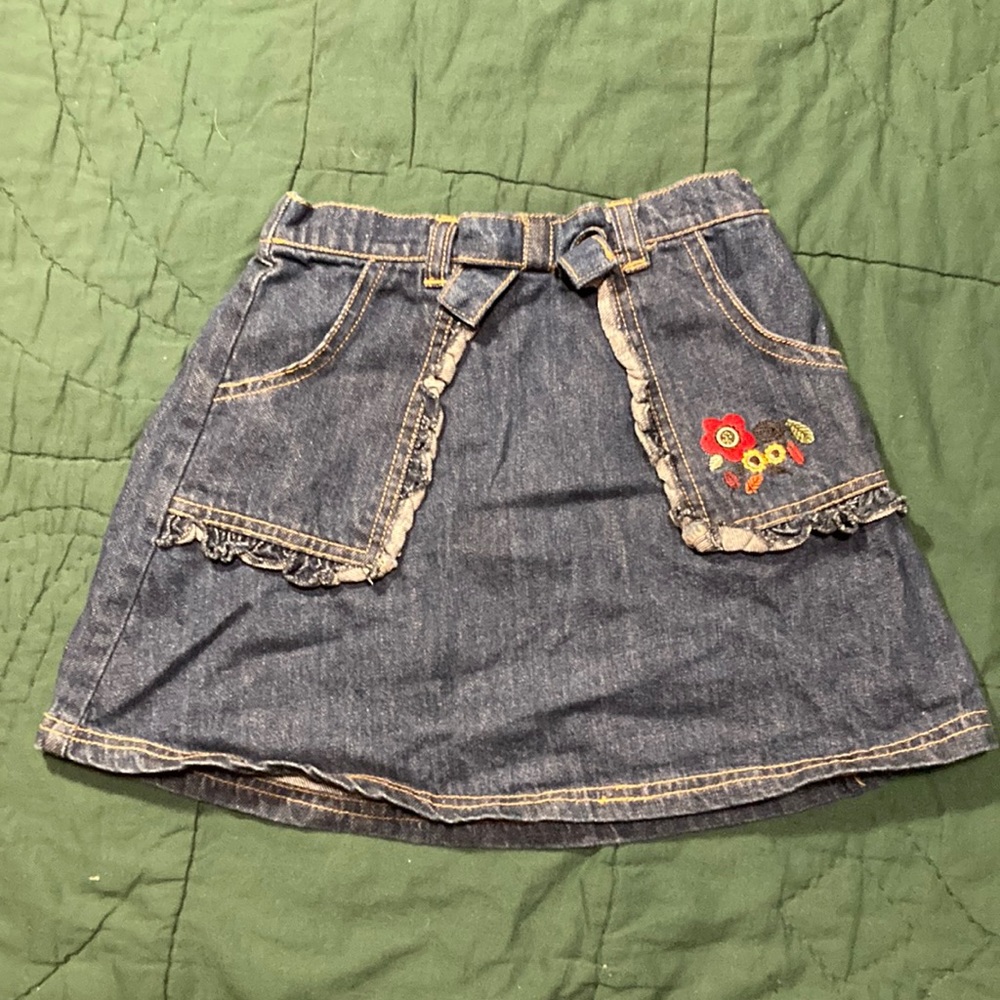 Disney girls denim skirt